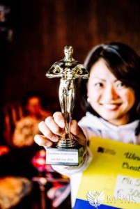 Foto Mi Sun met award